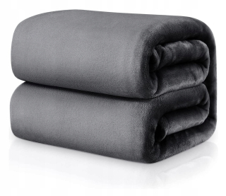 Prikrývka, prehozy na posteľ - Teplá prikrývka z prikrývky na posteľ mikrovlákna 220 g/m2