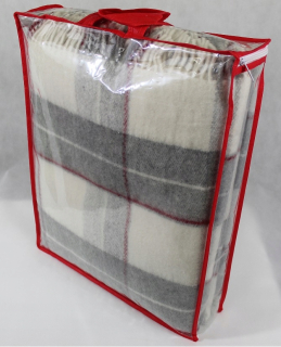 Prikrývka, prehozy na posteľ - Teplá prikrývka vlnené jahňacie 155x200 Bedspread