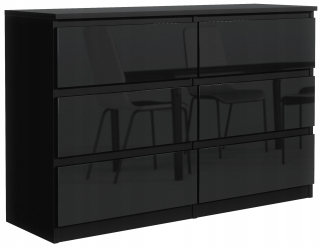 Komoda do študenskej izby - Zásuvka na zásuvku RTV skrinka Sledela 108-200 Sonoma Led Oak