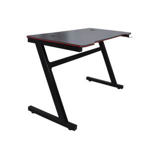 Kancelársky stôl - Black Gaming Desk pre hráčov počítača