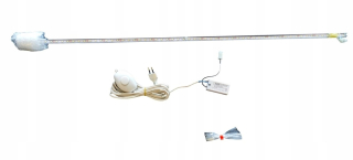 Osvetlenie nábytku - 2x nábytok LED pre skrinku 8W 60 cm + kábel
