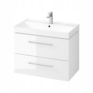 Skrinka do kúpeľne - Cersanit Larga 80 Biela skrinka S932-073