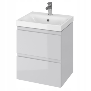 Skrinka do kúpeľne - Cersanit Moduo 50 cm skrinky+umývadlo S801-219