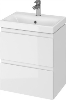 Skrinka do kúpeľne - Cersanit Moduo Slim 49,5 cm biely (S801-229)