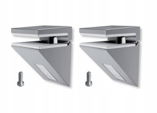 Držiak na sklo - Chrom Firsts 2 PCS Glass Rucking Rucket Držiak