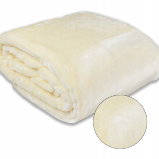 Prikrývka, prehozy na posteľ - Teplá prikrývka postele 160x210 Elway ECRU