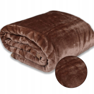 Prikrývka, prehozy na posteľ - Teplá prikrývka Bedspread160x210 Elway Bronze