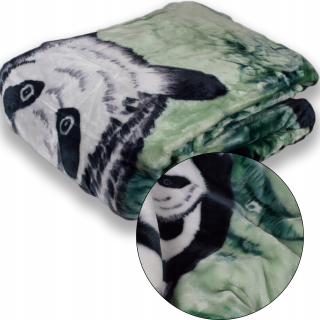 Prikrývka, prehozy na posteľ - Teplá prikrývka Bedspread160x210 Elway Panda