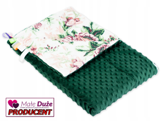 Prikrývka, prehozy na posteľ - Teplá prikrývka prikrývky 100x135 pre dieťa pre vozík