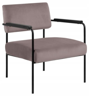 Stolička červeno