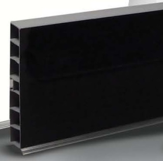 PVC Furniture Plinth H-10 cm L-200 cm farebne-čierna