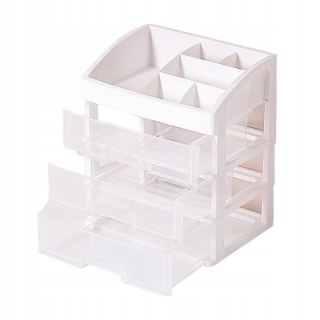 Regál, komoda do kúpeľne - Ukladanie kozmetiky Four -Layer Tri -Layer zásuvka