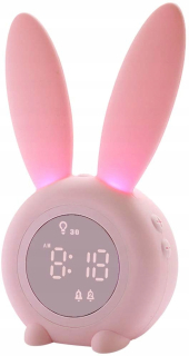 Detské hodiny do izby - Digitálny budík pre deti s nočnou lampou