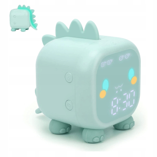 Detské hodiny do izby - Digitálna budíková lampa pre deti pre deti funkcia 8in1