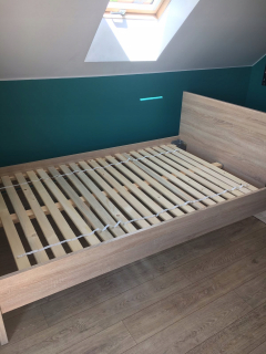Rošty na posteľ - Spodná časť rámu postele pod matrac Wood 140x200