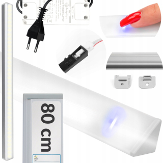 Osvetlenie nábytku - Dotyk LED pásik LED pod kuchynskou skrinkou-80 cm