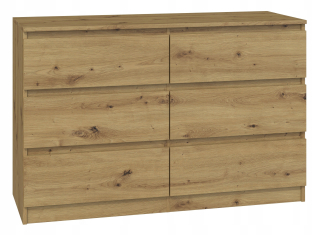 Komoda do študenskej izby - Veľký komoda Malwin S6 6
