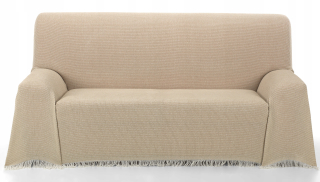 Prikrývka, prehozy na posteľ - Bedspread to Bed Velvet Ria1 170x210, biela