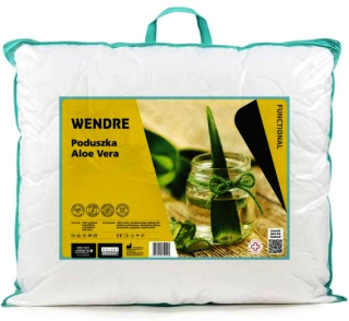 Vankúš na spanie - Veľký aloe 70x80 Aloe Allergy -Friendly vankúš