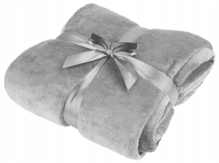 Prikrývka, prehozy na posteľ - Veľká teplá polárna prikrývka 200x220 Plad rozpaky