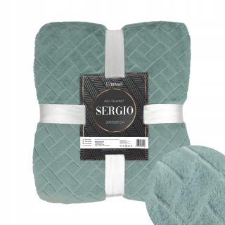 Prikrývka, prehozy na posteľ - Veľká prikrývka na posteli Plaid Soft Bedspread 200x220 cm