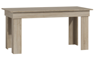 Stôl do obývačky - Veľká stolová jedáleň salón 160x80x75 * Sonoma Oak