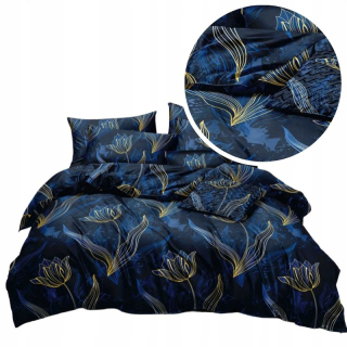 Kompletný set posteľných obliečok - Posteľná bielizeň z Bark Bielawa 200x220 hrubá kôra 000 mix