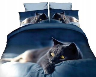 Kompletný set posteľných obliečok - Dvojitá podstielka 160x200 cm bavlna + 2 vankúše