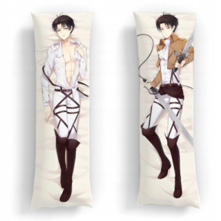 Vankúš na spanie - Dakimakura Mała 60x20 - Levi Ackermann - Útok
