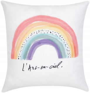 Obliečka na vankúš - Dizajnérsky vankúš Rainbow 40x40