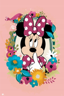 Detský obraz - Disney Minnie Mouse plagát pre dieťa 61x91,5 cm