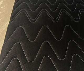 Matrac na posteľ - Podpričanie pre čierny obal - matrac 90x200 cm