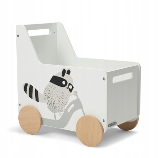 Úložný box pre deti - Drevená škatuľa pre hračky Kinderkraft