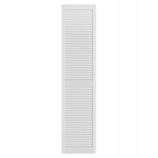 Predná strana nábytku čelo - Openwork Door 39,4x170 cm biely lakovaný