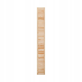 Predná strana nábytku čelo - Openwork borovicové fronty 242,2 cm x 29,4 cm