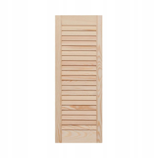 Šatniková skriňa do spálne - Openwork borovicové fronty 99,3 cm x 29,4 cm