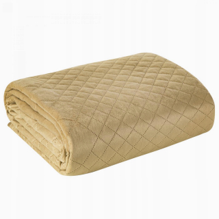 Prikrývka, prehozy na posteľ - Veľká posteľ Bedspread Luiz/3 200x220cm béžová