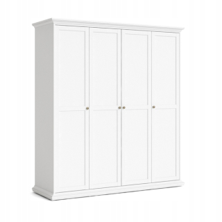 Šatníková skriňa do študenskej izby - Eskimo B-1 Desk White Halmar