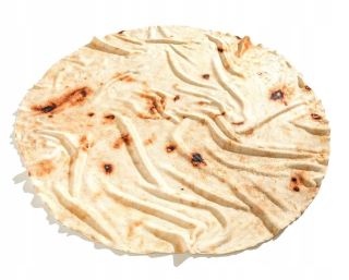 Prikrývka, prehozy na posteľ - Veľká prikrývka Burrito Burrito Round Bedspread 180 cm!