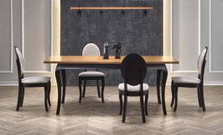 Pracovný, dielenský stôl - Veľká skladacia tabuľka 160-240/90 cm Windsor Oak
