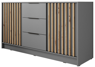 Komoda do študenskej izby - Megan 90 Golden Oak K2 do salónu miestnosti