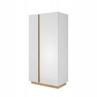 Šatníková skriňa do študenskej izby - Single -man Beds LED Mars+ 110x200