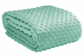 Prikrývka, prehozy na posteľ - Dvojtiesková posteľná posteľná prikrývka 100x200 Minky