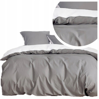 Kompletný set posteľných obliečok - Dvojitá bavlnená podstielka 220 x 200 hladká