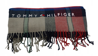 Prikrývka, prehozy na posteľ - Elegantná prikrývka Plad Tommy Hilfiger 145x200cm mriežka