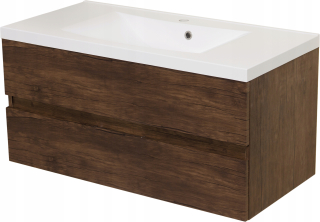 Kúpeľňové zostava nábytku - Kúpeľňový nábytok Lupo Mini Oak Artisan