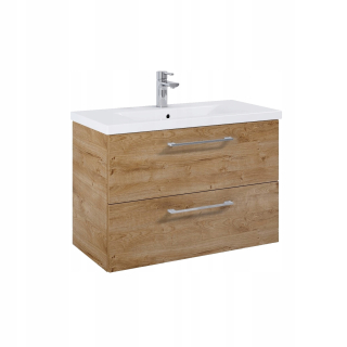Skrinka do kúpeľne - Elite Roma Plus Compact 80 2S Canela Oak 167622