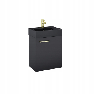 Skrinka do kúpeľne - Elite Tiny Set Cabinet+čierne umývadlo 45 cm 168300