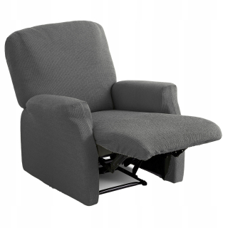 Chrániče na nábytok - Flexibilný kryt pre relaxové kreslo tmavošedé