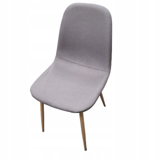Kancelárska stolička, kreslo - Elegantná stolička pre obývaciu izbu/ kuchyňa šedá/ dub